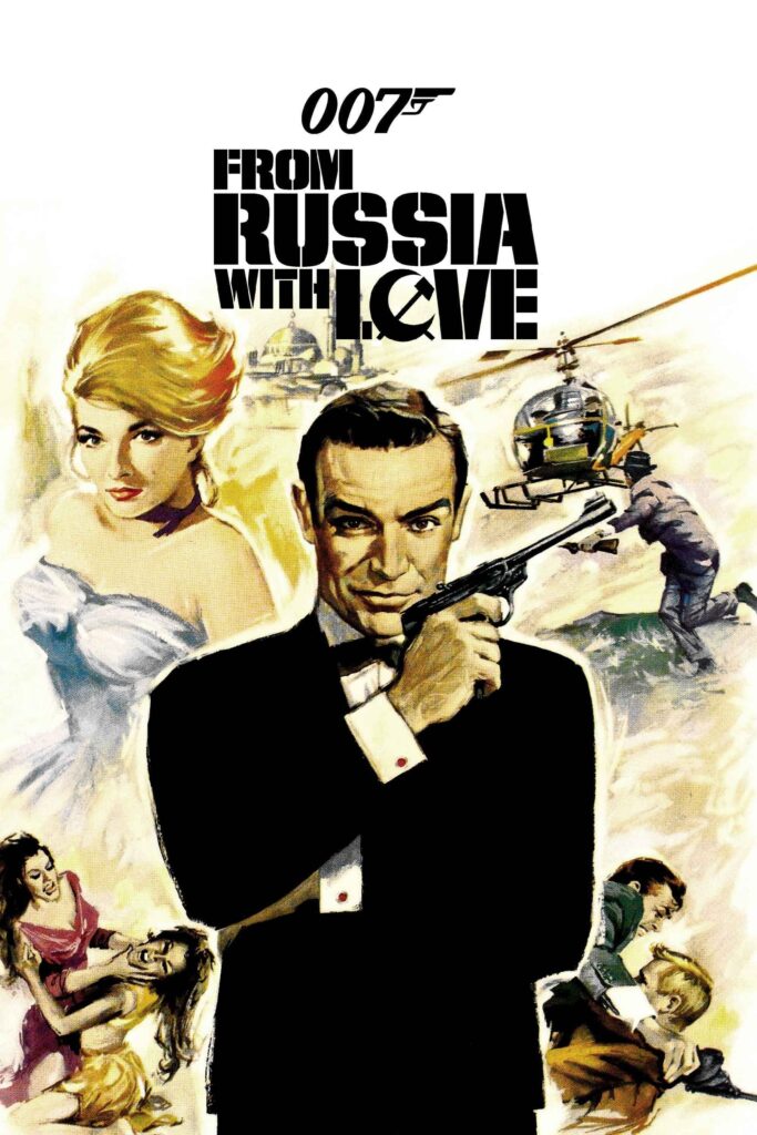 Poster for the movie "From Russia with Love"