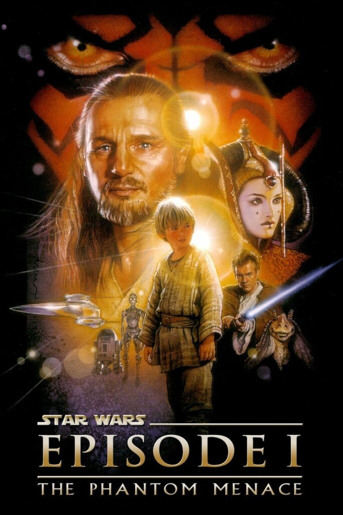 Poster for the movie "Star Wars: Episode I - The Phantom Menace"