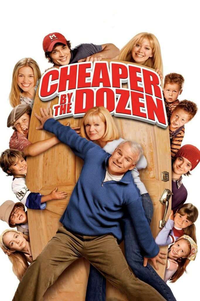 Poster for the movie "Cheaper by the Dozen"