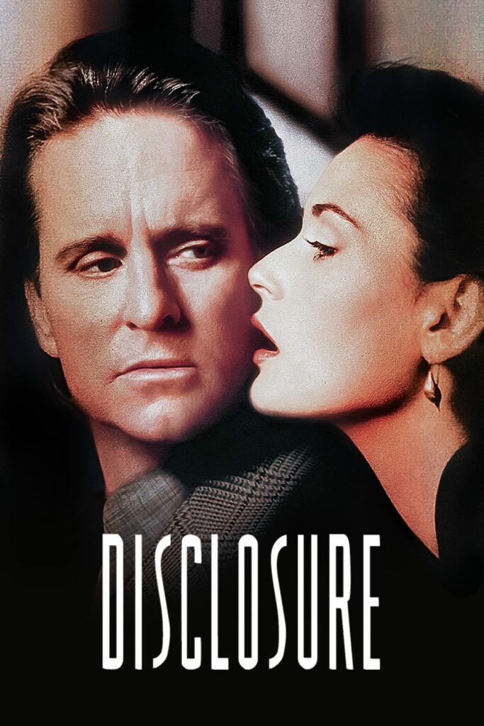 Poster for the movie "Disclosure"