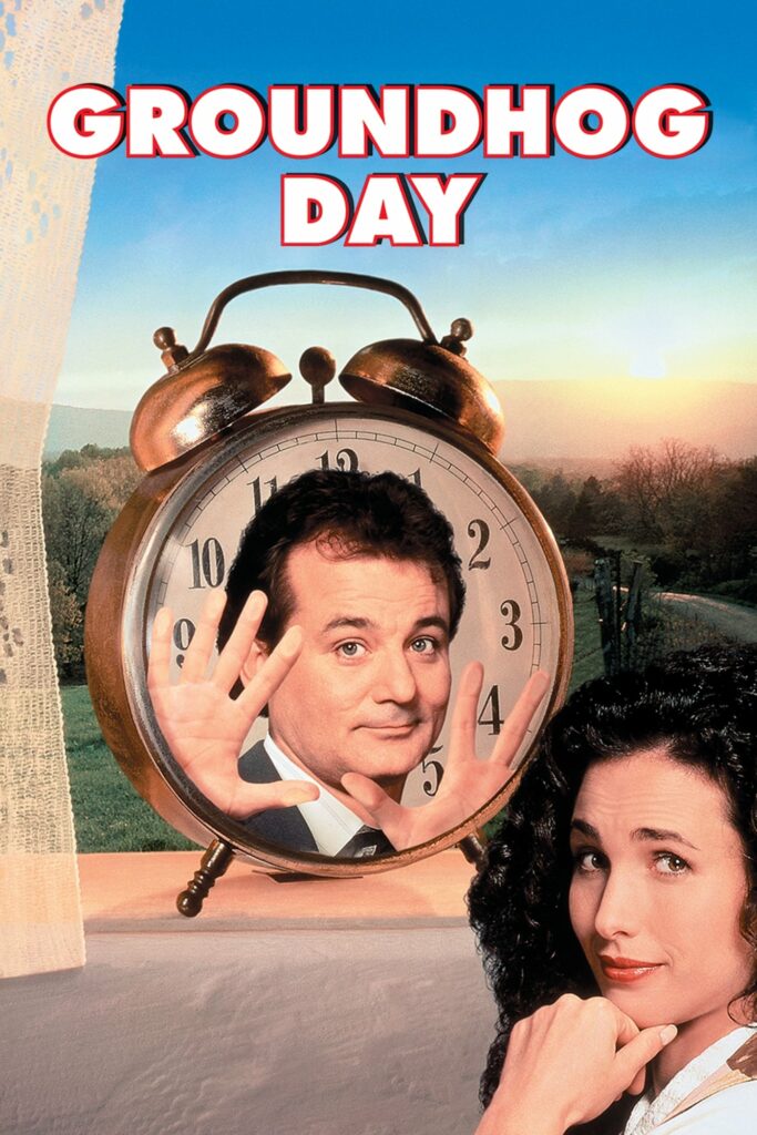 Poster for the movie "Groundhog Day"