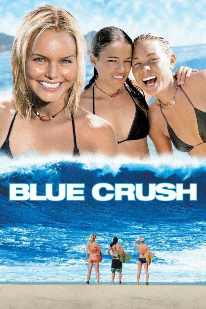 Poster for the movie "Blue Crush"