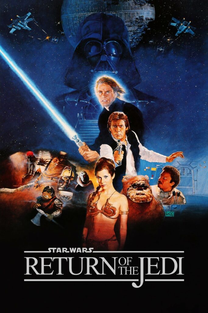 Poster for the movie "Return of the Jedi"