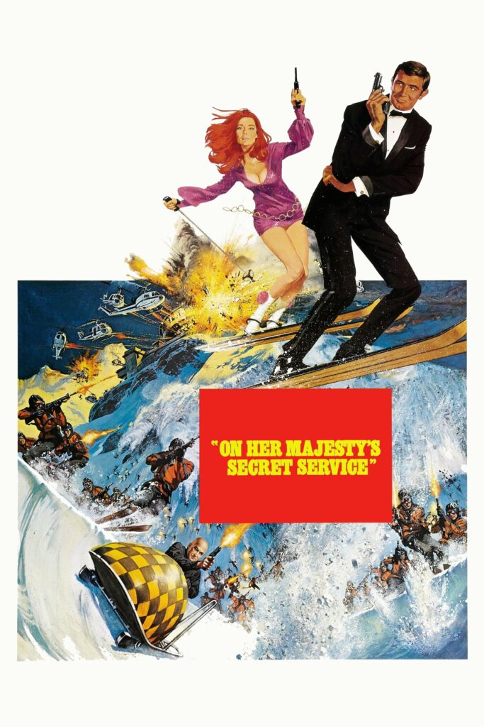 Poster for the movie "On Her Majesty's Secret Service"