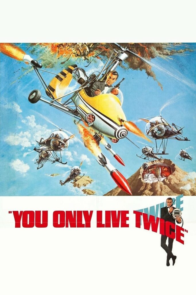 Poster for the movie "You Only Live Twice"