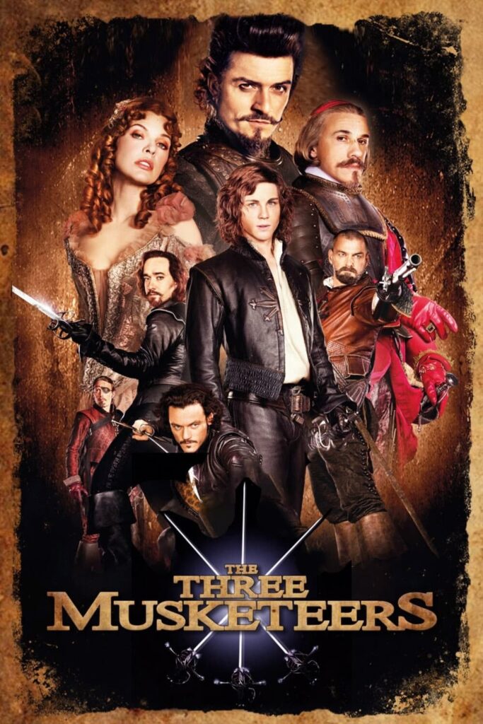 Poster for the movie "The Three Musketeers"