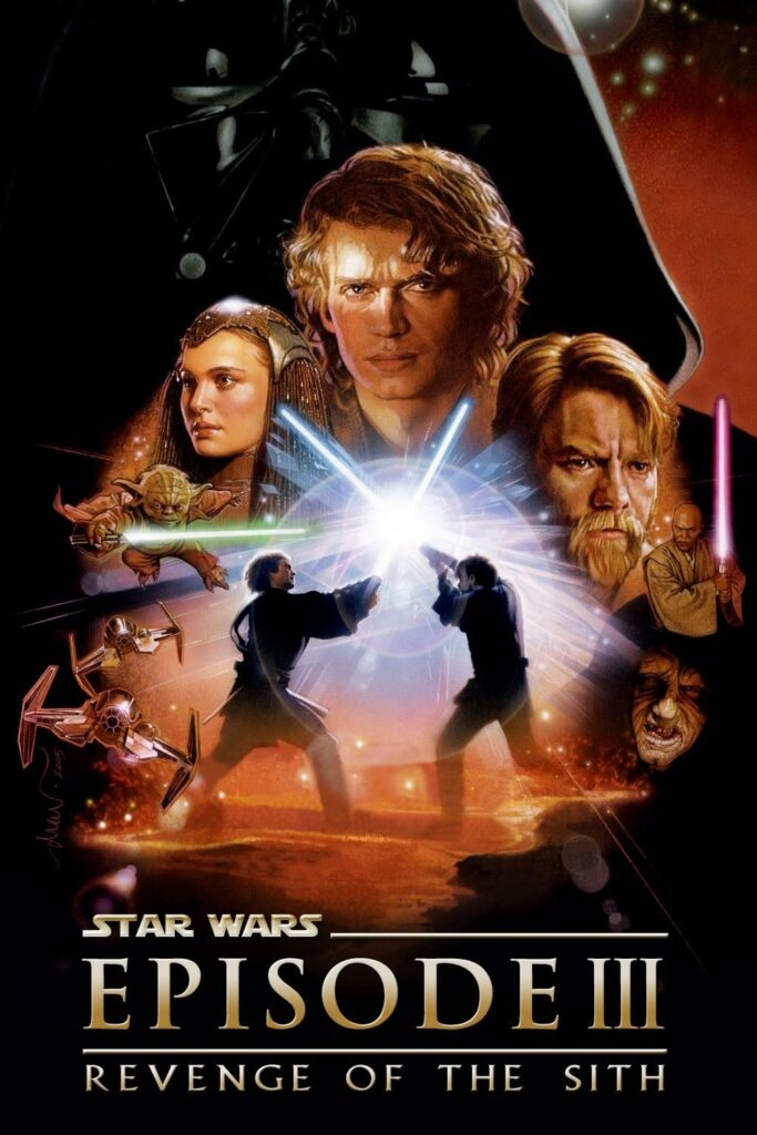 Poster for the movie "Star Wars: Episode III - Revenge of the Sith"