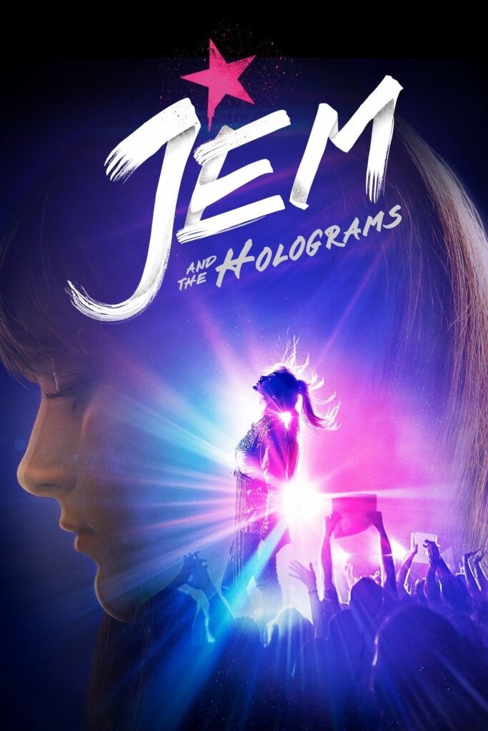 Poster for the movie "Jem and the Holograms"