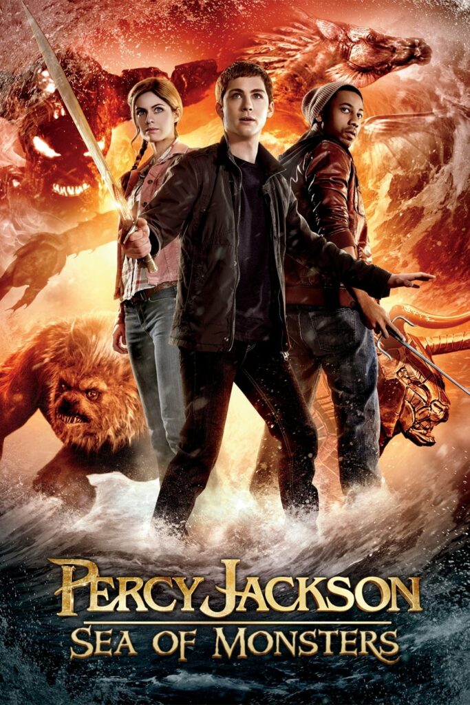 Poster for the movie "Percy Jackson: Sea of Monsters"